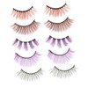 BIUDECO Fashionable Style 5 Pairs False Eyelashes Natural Look for