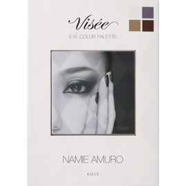  Visee Eye Color Palette NA 02 Bordeaux Brown 4g Namie Amuro Collaboration Design 03 Grayish brown