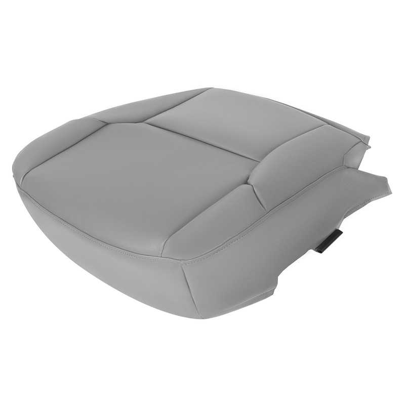 Kojem Driver Bottom Seat Cover Front Synthetic Leather Gray Compatible