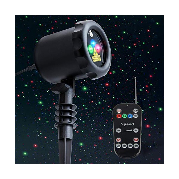 Lunmore Laser Projector Lights Christmas Garden Lights for Home Garden