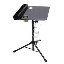 Tattoo Workstation, Portable Tattoo Table with Retractable Tripod, Height Adjustable Tattoo Equipment Desk, Mobile Tattoo Work Station Stand for Tattoo Studio and Beauty Salon (Type 1)
