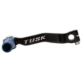 TUSK Folding Shift Lever Black/Blue Tip Compatible with Yamaha TTR230 2006-2025
