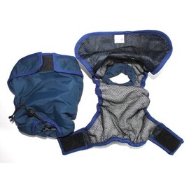 1pcs Pet Diaper Female Girl for Small and Large Big Dog Cat Waterproof Reusable Washable Lining Padded DELIVERY 2-4 Day (XL - Waist 18" - 22")