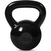 JFIT Kettlebell Weights Cast Iron, 15 LB