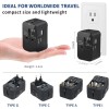 NEWVANGA Travel Adapter with USB C, Universal All in One