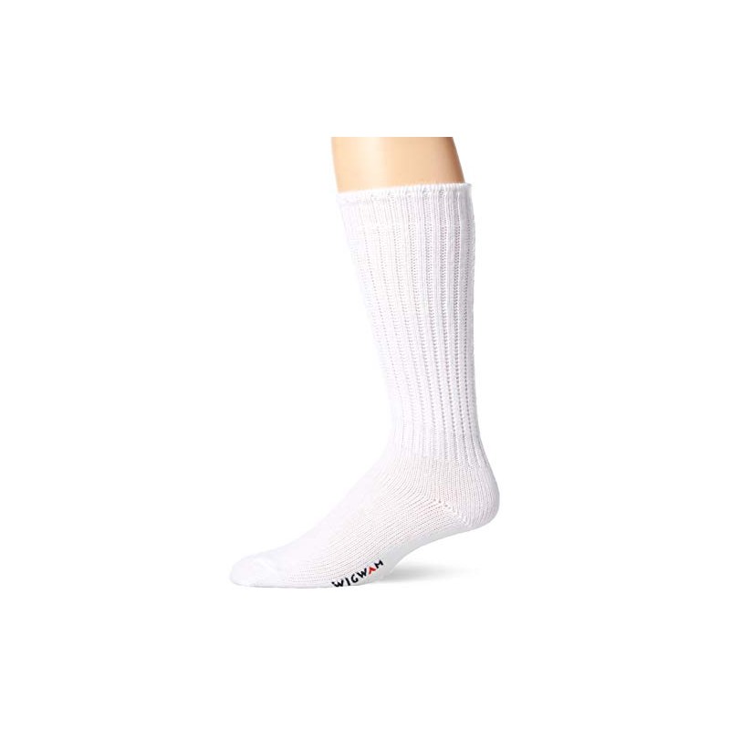 Wigwam 622 Classic Lightweight Acrylic Socks, White, XL