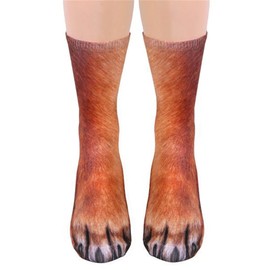 Stocking Stuffers for Adults Women Teens White Elephant Gifts for Adults Novelty Animal Paw Socks Christmas Gifts for Adults Funny Gifts Gag Gifts