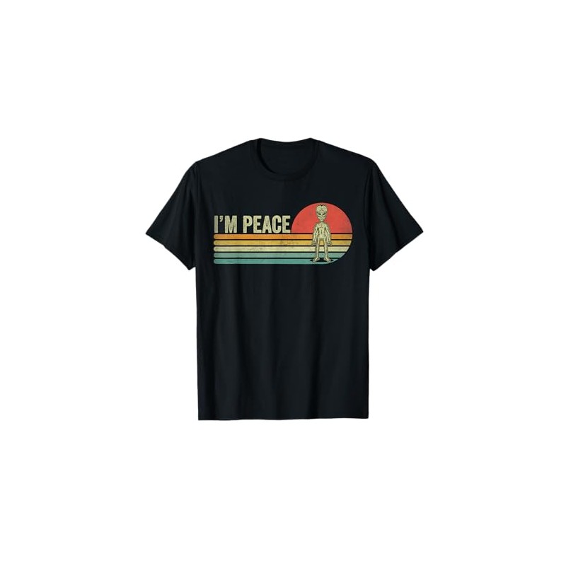 I Come In Peace im Peace Matching Couples Alien T-Shirt