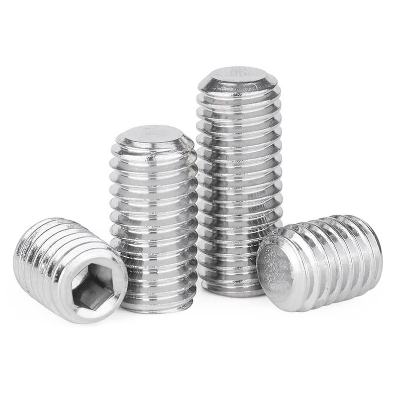 Junter 30pcs M10-1.0 x 6mm Fine Thread Metric A2 Stainless