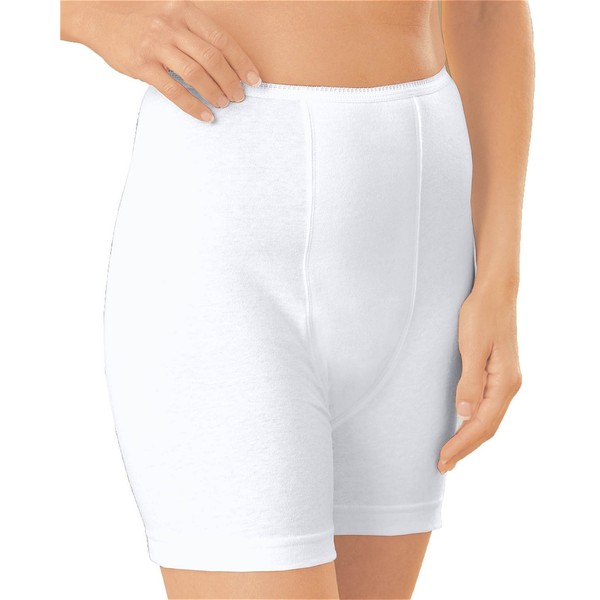 Cotton Straight Leg Incontinence Panty-Beige-S (Hip: 36-38)-Single