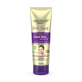 Panchvati Dead Skin Remover Gel With pineapple, papaya, tomato & cucumber enzymes extracts (Face & Body Scrub Gel) Parabens & Sulphate Free (200 ml)