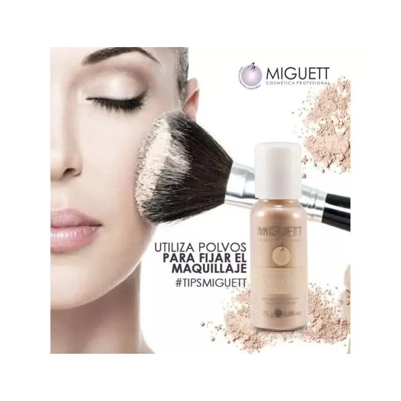 Miguett Polvos Minotraslúcidos Color Piel 25g Miguett