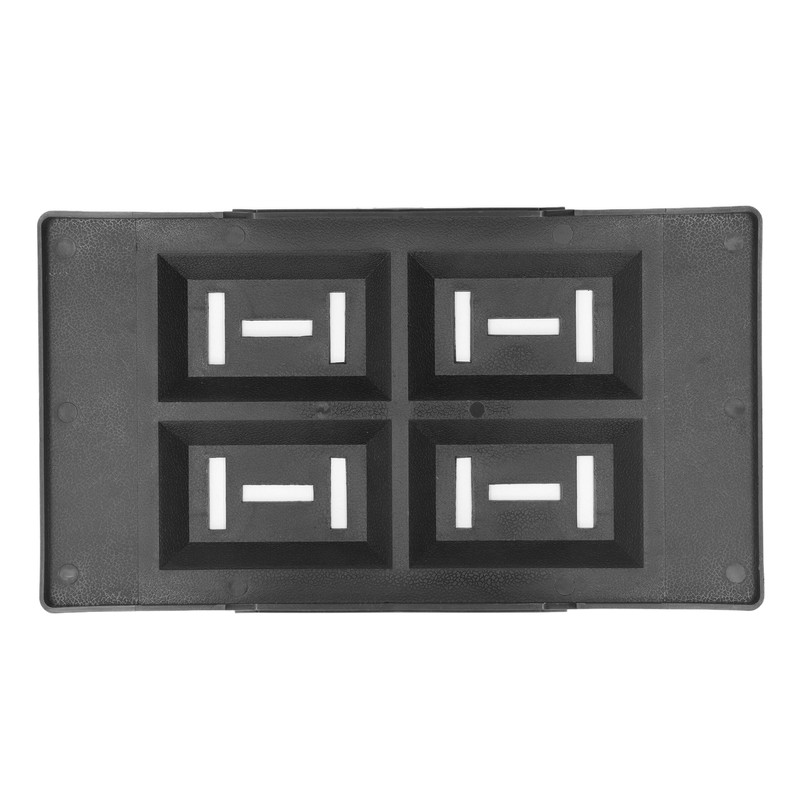 Car Battery Hold Down Tray Bracket Kit Height Adjustable Black