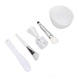 Juego de Cuencos para Mezclar Mascarillas, Cepillo para Cuencos para Mascarillas, 5 Piezas, Mascarilla Facial DIY para Mezclar, Herramienta para Masca