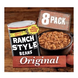 Ranch Style 8- Pack Ranch Style Beans Real Western Flavor Black Label Beans Pack Of 15 oz