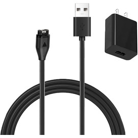 YBQZJSLY Charger for Garmin Watch Charging Cable Compatible with Garmin Fenix, Forerunner, Vivoactive, Instinct, Venu, Tactix, Approach, D2, Quatix Series GPS Smartwatch
