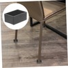 ORFOFE 8pcs Rectangular Furniture Table Foot Cover Caps Chair Leg