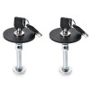 Mount Bonnet Racing Security Hood Pins Latch Kit Lock W/Keys