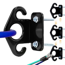 3 Pcs Resistance Band Wall Anchors, Wall Mount Workout Anchor Training Anchor Mounted Exercise Wall Hooks for Home Gym, Yoga, Strength Training