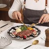 AHX Dinner Plates Ceramic Plate Set - 10 Inch Large