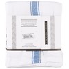 Now Designs Teatowel Set of Four, Brooklyn Stripe Delft