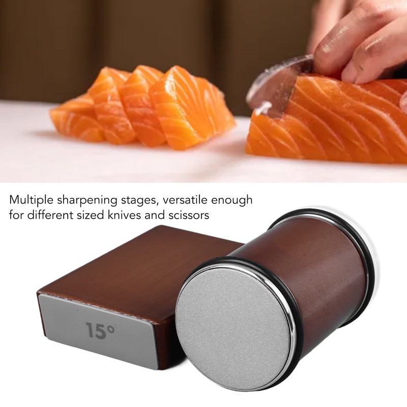 Rolling Knives Sharpener 15° 20° Versatile High Hardness Tumbler Knives