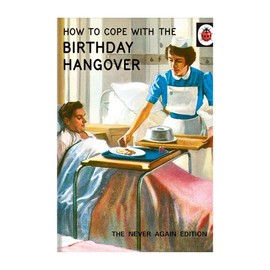 Ladybird Books for Grown-Ups"The Hangover" Birthday Card, Multi, LA008,7 X 5