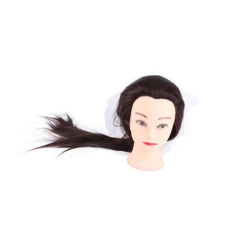 24in Salon Hairdressing Training Head Model Mannequin Cosmetology Practice With