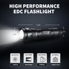 ULTRAFIRE Mini LED Flashlight 1000 Lumens Zoomable Single Mode Tactical