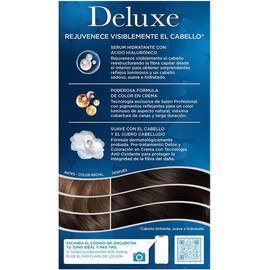 Wella Deluxe, Tinte Permanente 3 Castaño Oscuro, 207 G