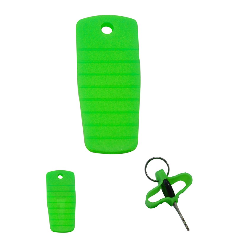 NEX Performance Silicone Key Protector Covers, 4PCS (Black/Red/Orange/Green)