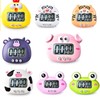 Cute Digital Kitchen Timer, Small Timers Cartoon Animal Shape Digital