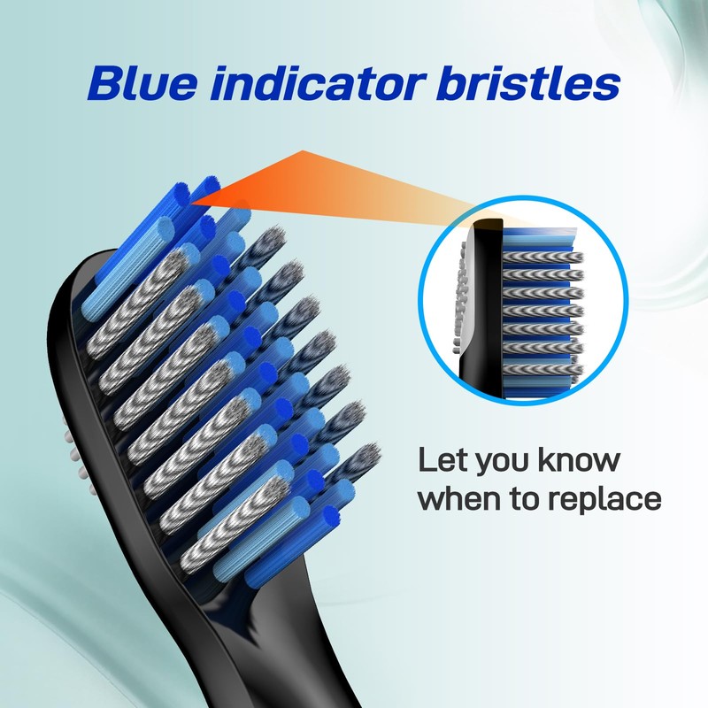 Replacement Brush Heads Compatible with Rtauys M5 Sonic Electric Toothbrush,