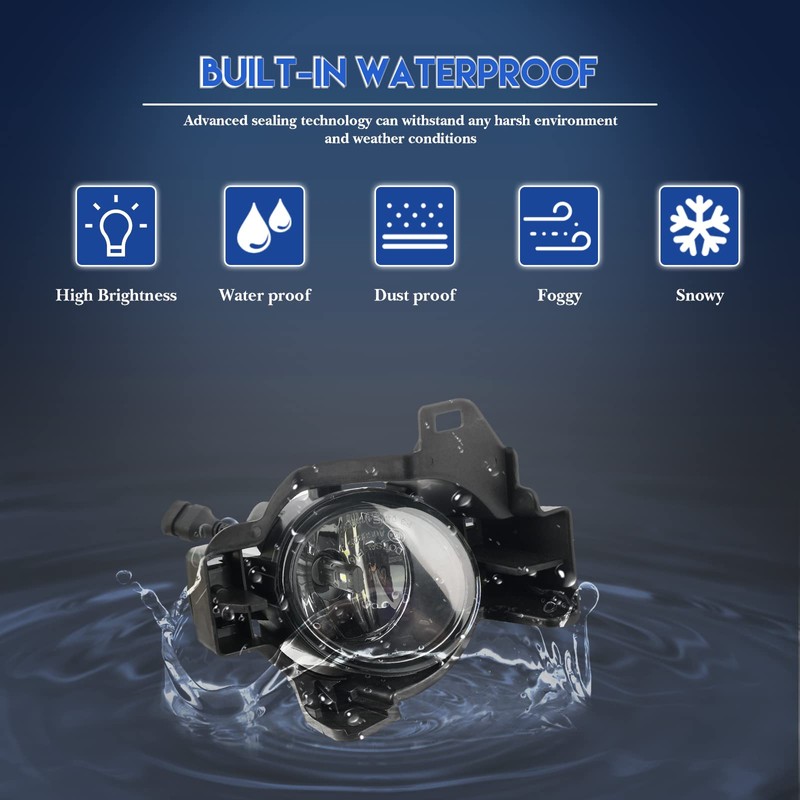 RP Remarkable Power, LED Fog Lights for 2010 2011 2012
