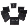 Mini Chalkboard Signs for Table, TAKSDAI 5" Ã 6" Message