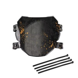 Dirt Bike Number Plate Front License Plate for Surron Sur Ron LBX Talaria Sting MX3/R MX4 Talaria XXX Super73 MX350 MX650 E-Ride Pro SR S SS 2.0 3.0 Ventus One X260 X160 Electric Dirt Bike Universal