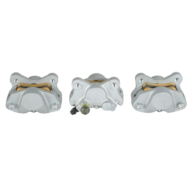 Silscvtt Front Rear Brake Calipers with Pads Replacement for ArcticCat