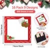 9 PCS Christmas Sticky Note Christmas Note Pads Christmas Notepad
