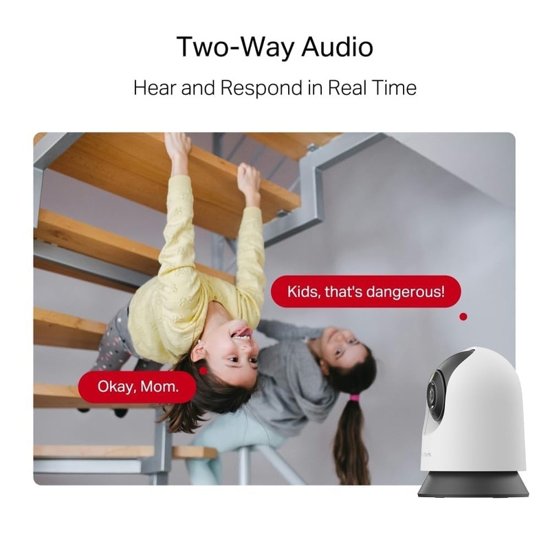 MERCUSYS MC230 3K 5MP Indoor Camera,360°Security Camera, AI Detection Cameras