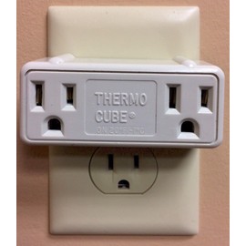 Farm Innovators TC-2 Thermo Cube Cold Weather Auto On Thermostatic Double Outlet