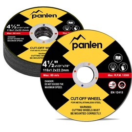 25 Pack - 4.5" 7/8" Arbor Cut Off Wheels for Metal, Premium Materials Stainless Steel Cutting Wheel, Thin Cut-Off Discs for Angle Grinder