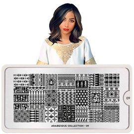 MoYou-London Arabesque Collection 09 Stencil