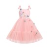 IDOPIP Pageant Dresses for Toddler Girls Embroidery Flower Girl Fairy