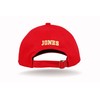 Chris Jones 95# Red Embroidered Baseball Cap Flat Brim Hat