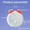 Microcurrent Facial Device, Mini Face Lift Device, Double Roller Facial