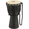 Meinl Percussion Djembe Hand Drum Circle Instrument, Carved Mahogany Headliner