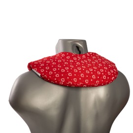Cherry Stone Neck Pillow 30 x 33 cm Hearts Red Cherry Stone Pillow Neck Pillow Heat Cushion