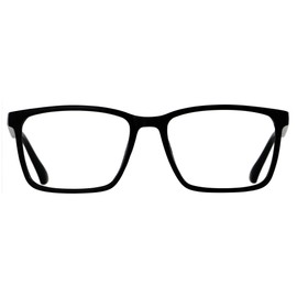 ANDWOOD Blue Light Blocking Glasses Men Women Computer Filter Large Frame Bluelight Blocker Anti Blue Ray Square Black