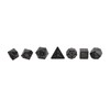 7pcs Light Up LED Dice Set Glowing Polyhedral Dice with