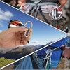 Aselected 16Pcs Carabiner Clip M6X60Mm Small Carabiner Clips 304 Stainless